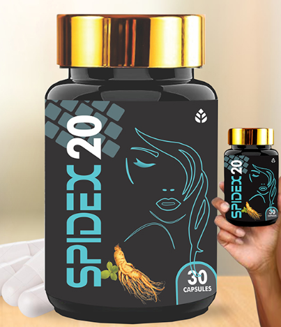 SPIDEX20 - Herbal Stem & Libido Support (30 Capsules)
